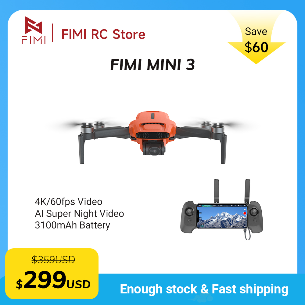 Drone Gps Mount - FIMI MINI 3 Drone con Telecamera
